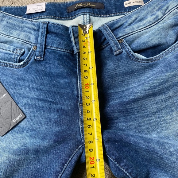 Mavi Serena Women Blue Low Rise Skinny Denim Jeans Sz W28 L32 AU10 - Picture 11 of 11